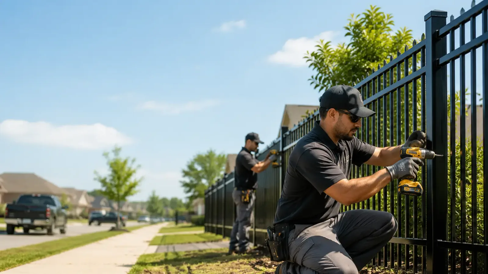 Metal Fence Installation in Chandler, OK